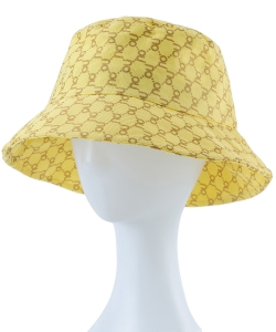 Multi Pattern Bucket Hat HA320097 Yellow